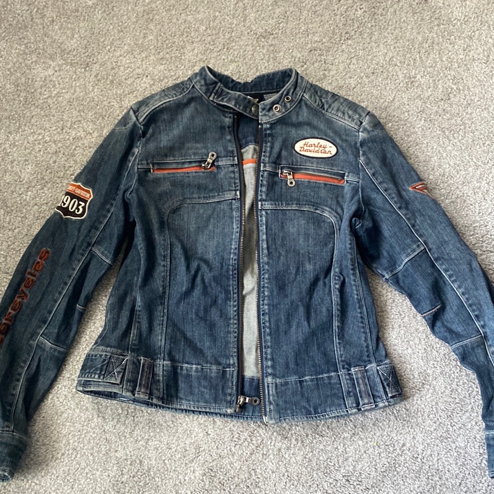 Harley Davidson Womans Jean Jacket